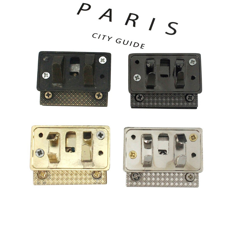 5 τμχ Μεταλλικό κούμπωμα με κλειδαριά ώθησης κούμπωμα γλώσσας κλειδαριά Δερμάτινη τσάντα χειροτεχνίας Τσάντα τσάντα ώμου Τσάντα ώμου Κλείσιμο DIY αξεσουάρ