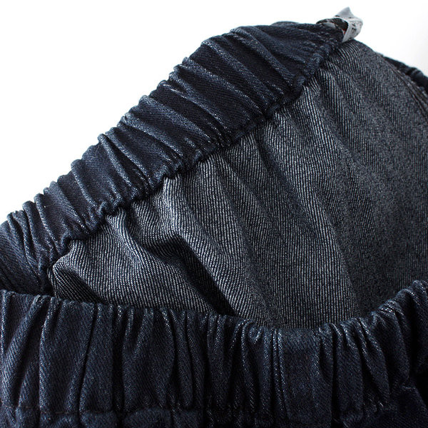 Naiste vabaaja püksid tikandiga