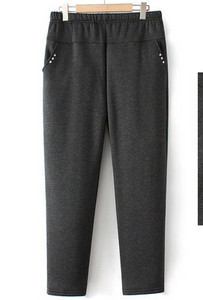 Sügis-talvised naiste püksid - taskuga