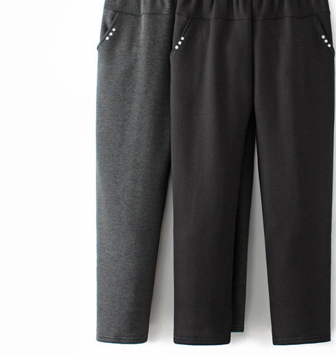 Sügis-talvised naiste püksid - taskuga