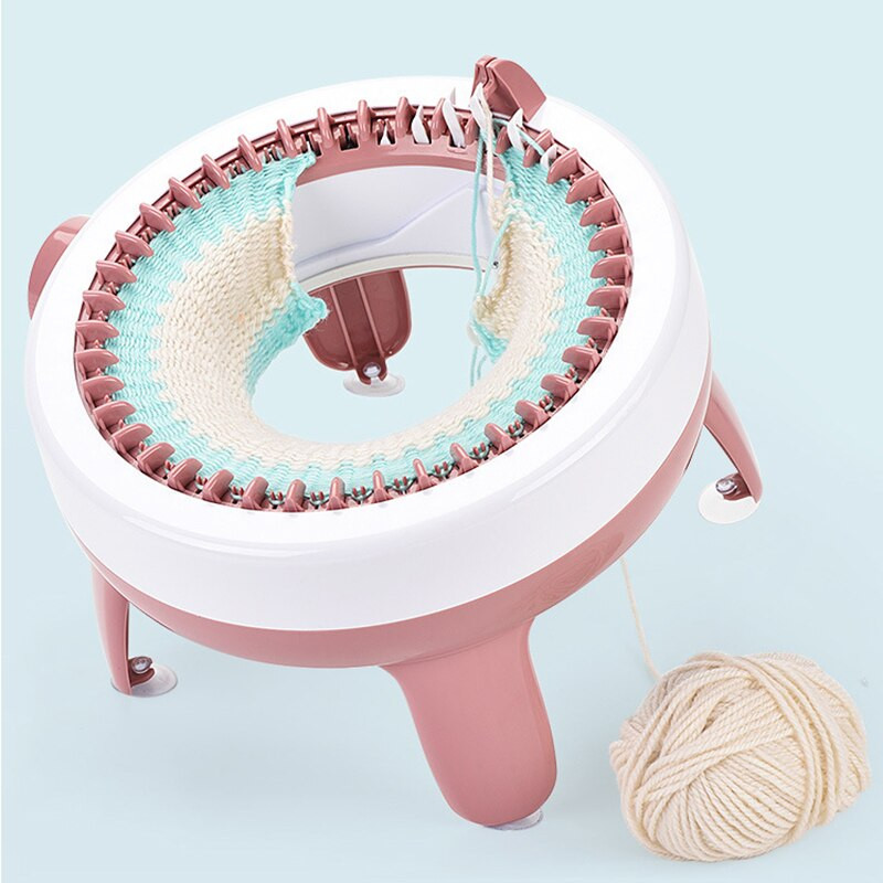 40 adatų rankų darbo mezgimo mašina, cilindrinė vilna, skara, megztinė, kepurė, kojinės, suaugusiems vaikams, tinginys, dirbinys, kalėdinė dovana