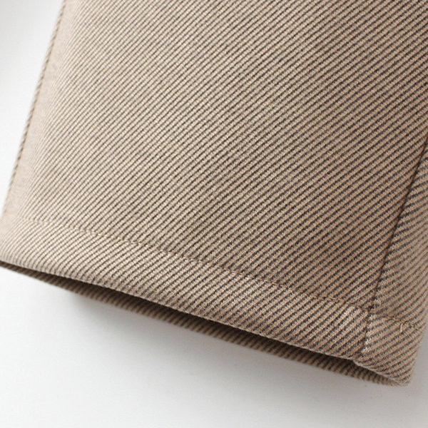 Ženske ležerne hlače visokog struka s toplom postavom i metalnim elementom