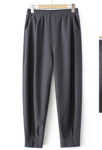 Sportlikud vabaaja püksid kummiku ja taskuga