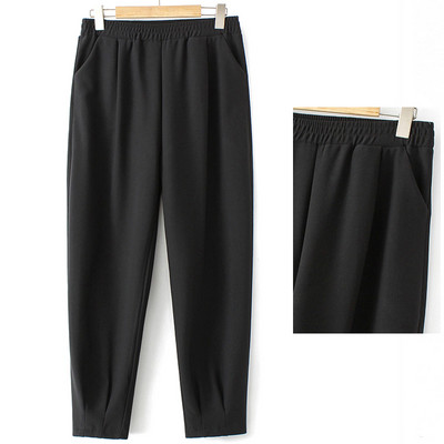 Sportlikud vabaaja püksid kummiku ja taskuga