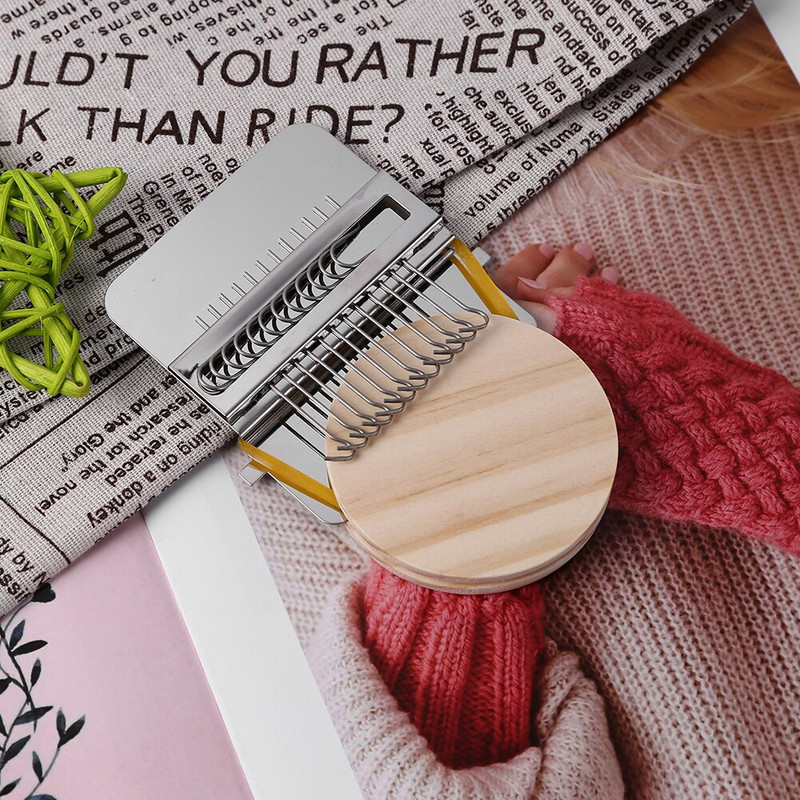 Εργαλεία κλωστοϋφαντουργίας Επιδιόρθωση τζιν Ρούχα Ξύλινα μικρού αργαλειού Διασκέδαση Επιδιόρθωση αργαλειού Εργαλείο ύφανσης Darning Machine Μηχανή αργαλειού Υφαντουργικά εργαλεία