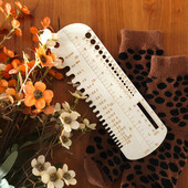 2tk sokijoonlaud läbipaistev akrüülist ristpistetarvikud Näputöö kudumine Heegelnõelad mõõdus sokiplokid 10 tolli DIY kingitus