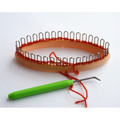 Diy υφαντές κάλτσες, κασκόλ και καπέλα, ημιαυτόματη πλέξη, εργονομικό λαστιχένιο βελονάκι, απαλή αίσθηση, εύκολο στη χρήση JU0093