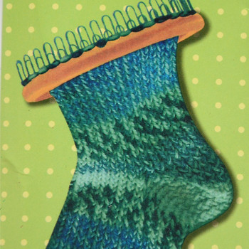 Направи си сам тъкани чорапи, шалове и шапки, полуавтоматична плетачка, ергономична гумена кука за плетене на една кука, гладко усещане, лесна за работа JU0093