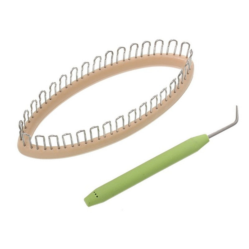 Diy υφαντές κάλτσες, κασκόλ και καπέλα, ημιαυτόματη πλέξη, εργονομικό λαστιχένιο βελονάκι, απαλή αίσθηση, εύκολο στη χρήση JU0093