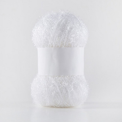 Tinsel Chunky Sparkle Furry Soft Eyelash Knitting Wool Narn DIY Knitting 100g/200m Ball