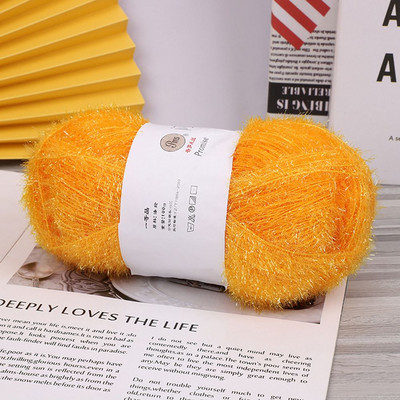 Tinsel Chunky Sparkle Furry Soft Eyelash Knitting Wool Narn DIY Knitting 100g/200m Ball