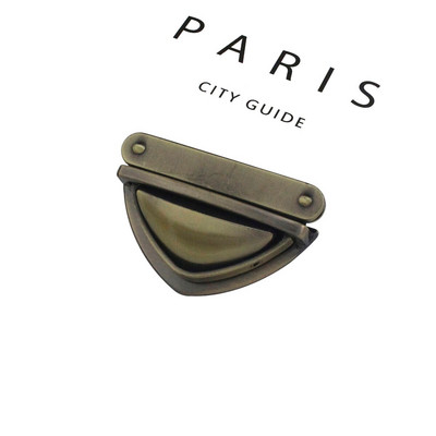 1x Αλουμίνιο Push Lock κούμπωμα Κλειδαριά γλώσσας βαρέως τύπου Δερμάτινη τσάντα χειροτεχνίας Τσάντα τσάντα ώμου Κλείσιμο DIY Αξεσουάρ υλικού