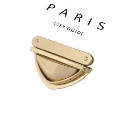 1x Αλουμίνιο Push Lock κούμπωμα Κλειδαριά γλώσσας βαρέως τύπου Δερμάτινη τσάντα χειροτεχνίας Τσάντα τσάντα ώμου Κλείσιμο DIY Αξεσουάρ υλικού