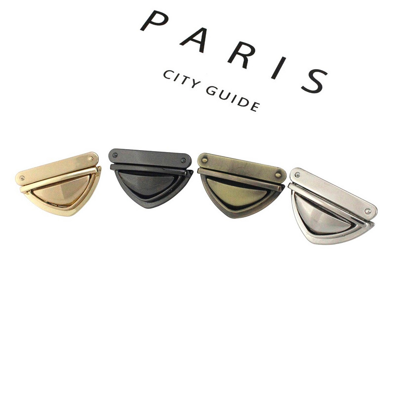 1x Αλουμίνιο Push Lock κούμπωμα Κλειδαριά γλώσσας βαρέως τύπου Δερμάτινη τσάντα χειροτεχνίας Τσάντα τσάντα ώμου Κλείσιμο DIY Αξεσουάρ υλικού