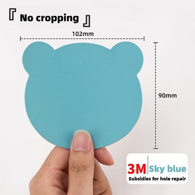 Bear Patches No Cropping Δερμάτινο αυτοκόλλητο Αυτοκόλλητο καναπέ επισκευαστικό κρεβάτι PU μπαλώματα βελτιστοποίησης επιτραπέζιο καρέκλα καθίσματος Τσάντα για παπούτσια τρύπα αυτοκίνητο