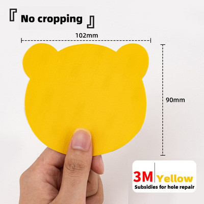 Bear Patches No Cropping Δερμάτινο αυτοκόλλητο Αυτοκόλλητο καναπέ επισκευαστικό κρεβάτι PU μπαλώματα βελτιστοποίησης επιτραπέζιο καρέκλα καθίσματος Τσάντα για παπούτσια τρύπα αυτοκίνητο