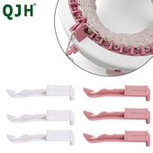 50-osalised kudumismasina osad 22/40/48 varda kudumismasina osadele, valge punane konks, heegelniit heegelnõela kudumiseks