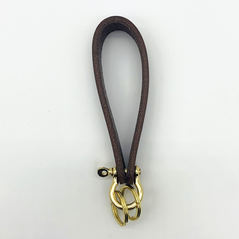Ρετρό Χειροποίητο Γνήσιο Δέρμα Σχοινί Μπρελόκ Μεταλλικά Μπρελόκ Γυναικεία ή Ανδρικά Μπρελόκ Κάλυμμα για μπρελόκ Δώρα