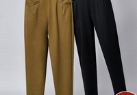 Ψηλόμεσο ελαστικό παντελόνι με τσέπη