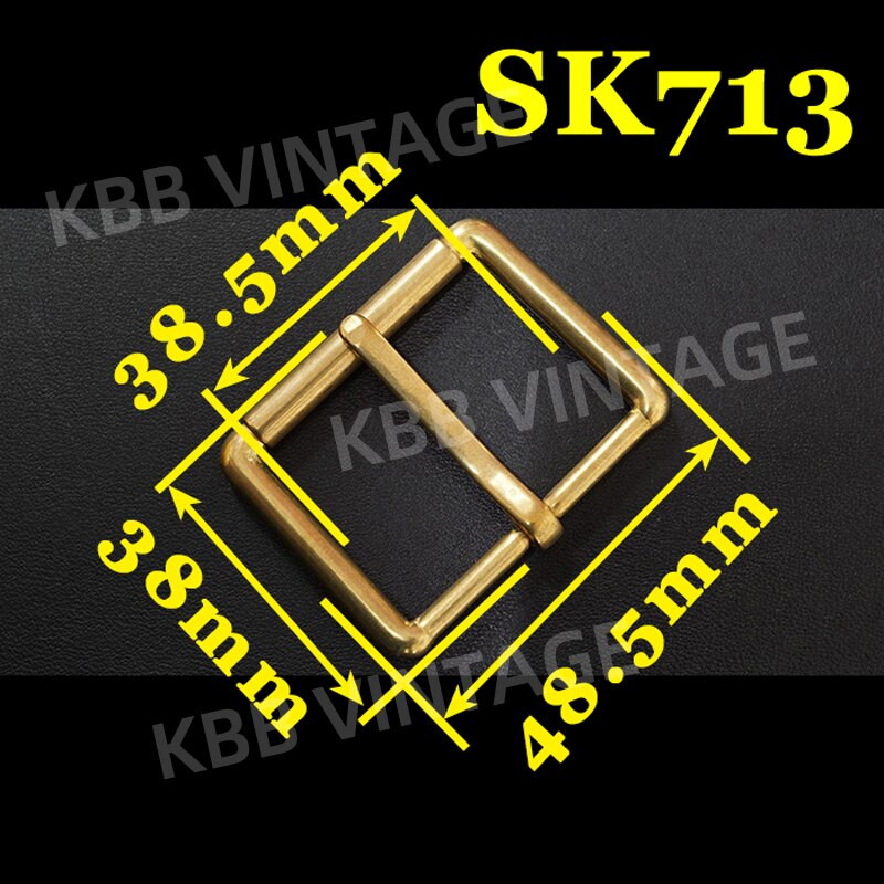 2 τμχ Πόρπη από μασίφ ορείχαλκο βελόνα Brass Belt πόρπη Εξοπλισμός