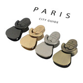 1x torba od legure, kopča, brava, brava, kopča, zatvaranje, hvataljka, kopče, kožna rukotvorina, ženska torba, torbica, torbica, dodaci