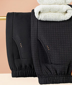 Ženske zimske hlače s džepom