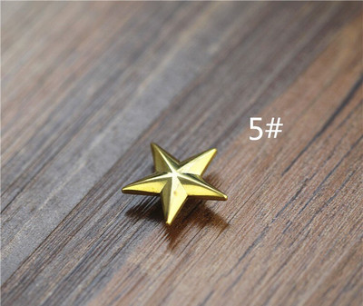 Läbimõõt 28mm 10 tk/partii Puhtast vasest tükikestega nupud isetegemise jaoks käsitsi valmistatud nahast aksessuaaride kaunistamiseks