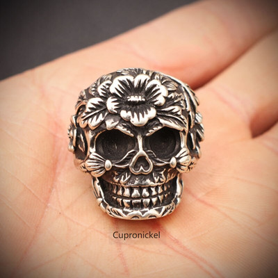 3 TK Skull Screw Dekoratiivne pannal Nahast käsitöö rahakoti kaunistused