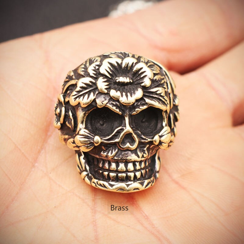 3 TK Skull Screw Dekoratiivne pannal Nahast käsitöö rahakoti kaunistused