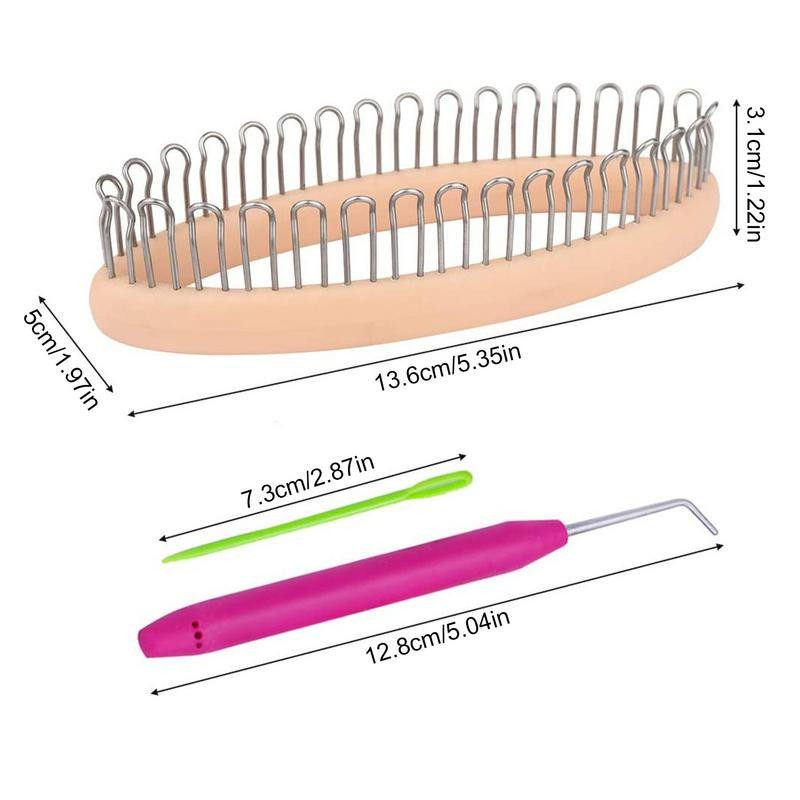 DIY kudumisriistad KnittingCraft for Sok Sall Müts Weaver Needle Kodused õmblemine Kudumistarvikud
