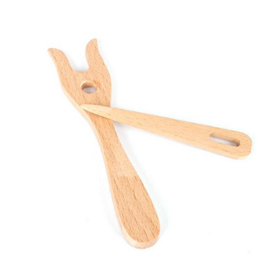 DIY Χειροποίητη βελόνα Y Παιδικά Χειροποίητα Προμήθειες Ξύλινο πιρούνι Πλεκτομηχανή Χειροποίητη Πλεκτομηχανή