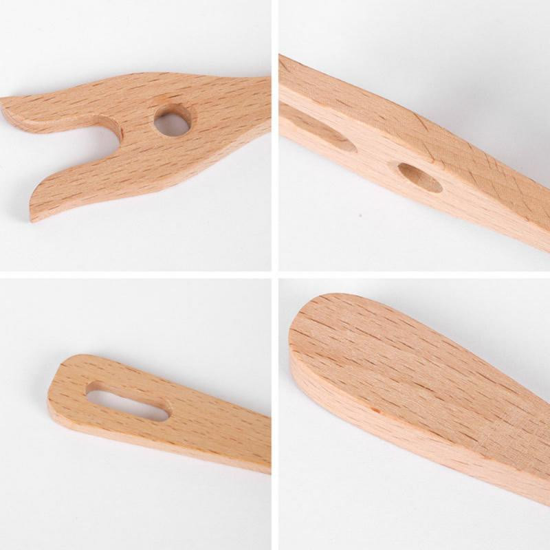 DIY Χειροποίητη βελόνα Y Παιδικά Χειροποίητα Προμήθειες Ξύλινο πιρούνι Πλεκτομηχανή Χειροποίητη Πλεκτομηχανή