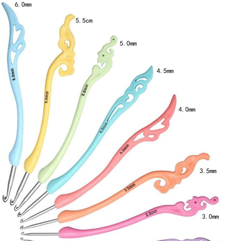 8 bucăți din aliaj de aluminiu, cu cap croșetat