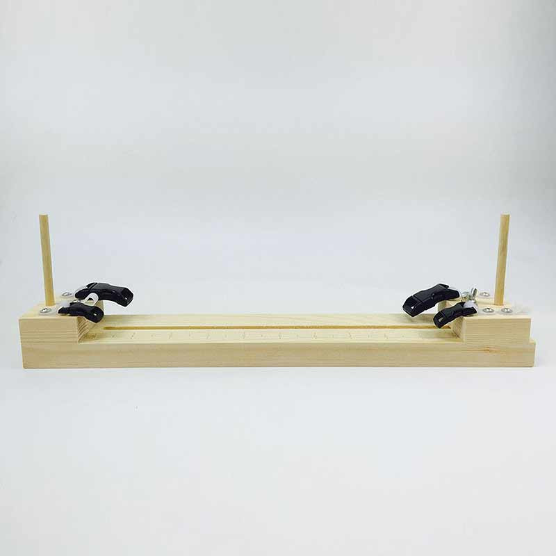 „Pasidaryk pats“ Jig masyvo medžio „Paracord“ apyrankių gaminimo mezgimo įrankis mazgas, pintas parašiutu laido apyrankės audimo įrankiai xqmg