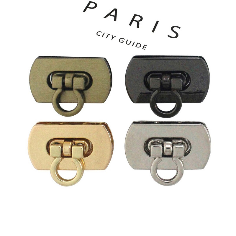 10 tk Metallist kokkupandav lukk Push Lukk Kinnitus Pisike kott Pagas Rahakott Nahast Käsitöösulgur DIY riistvara tarvikud