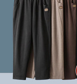 Γυναικείο casual ίσιο παντελόνι με τσέπη και λογότυπο