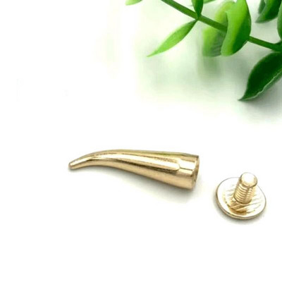 10 buc/lot 25 MM cuie în unghi din cupru pentru piele Accesorii pentru artizanat Cârlige pentru haine Materiale Animale de companie Nituri anti mușcătură Găleți