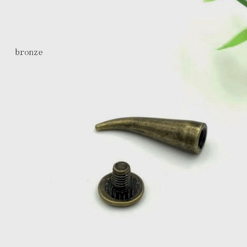 10 buc/lot 25 MM cuie în unghi din cupru pentru piele Accesorii pentru artizanat Cârlige pentru haine Materiale Animale de companie Nituri anti mușcătură Găleți