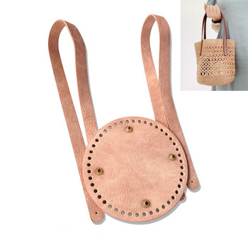 DIY χειροποίητο σακίδιο πλάτης Αξεσουάρ τσάντα με τσάντες λουράκι Κοίλο κορδόνι υφαντό σετ τσάντα κουβά Λαβές τσάντα για γυναίκες Τσάντα
