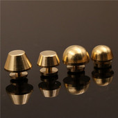 20kom Čvrsta mesingana torbica, stopala, vrhovi čavala, zavrtnji, oblik kante, zakovice, kožna ručna torba, novčanik, ukras za torbicu