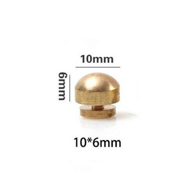 20kom Čvrsta mesingana torbica, stopala, vrhovi čavala, zavrtnji, oblik kante, zakovice, kožna ručna torba, novčanik, ukras za torbicu