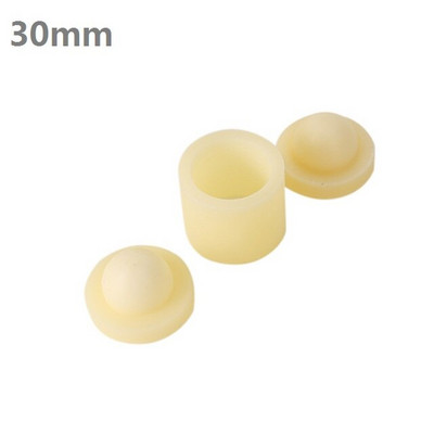 3 τμχ Δερμάτινο καλούπι σε σχήμα καμπάνας Εργαλείο κατασκευής καλουπιού σε σχήμα καμπάνας Εργαλεία χειροτεχνίας από δέρμα (15mm ~ 30mm)