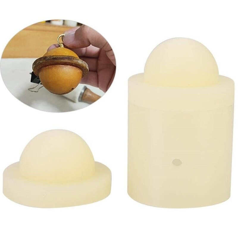 3 τμχ Δερμάτινο καλούπι σε σχήμα καμπάνας Εργαλείο κατασκευής καλουπιού σε σχήμα καμπάνας Εργαλεία χειροτεχνίας από δέρμα (15mm ~ 30mm)