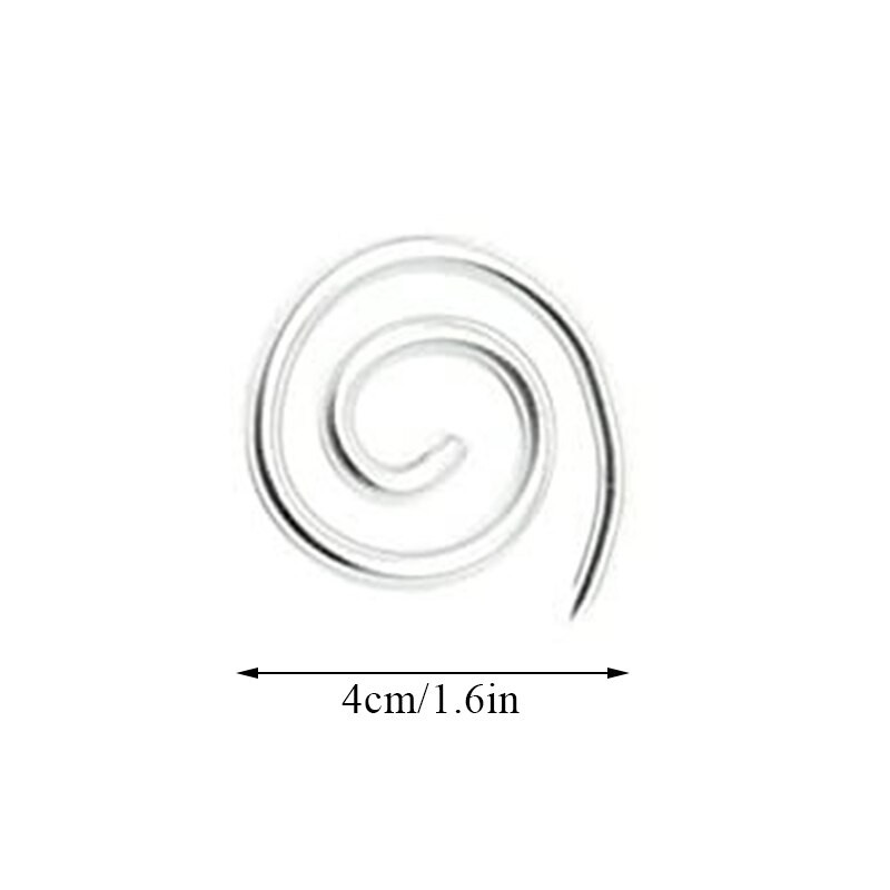 Σπειροειδής βελόνα πλεξίματος από ανοξείδωτο ατσάλι Πρακτικές DIY Βελόνες πλεξίματος Καλώδιο βελόνες Δημιουργικά χειροποίητα εργαλεία πλεξίματος