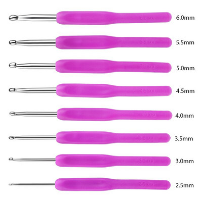 TLKKUE Κέντημα Πλεκτομηχανές Πλεκτομηχανές Κιτ Βελόνες Λαβή Εργονομική Λαβή Πλεκτή Ύφανση DIY νήμα χειροτεχνίας Εργαλεία ραπτικής χειρός