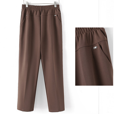 Casual γυναικείο παντελόνι - με λάστιχο