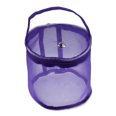 Mezgimo adatos Verpalai Tote Organizer Mezgimo siūlai Apvalus nėrimo krepšys „Pasidaryk pats“ vilnonis laikymo krepšelis Siuvimo įrankių priedai