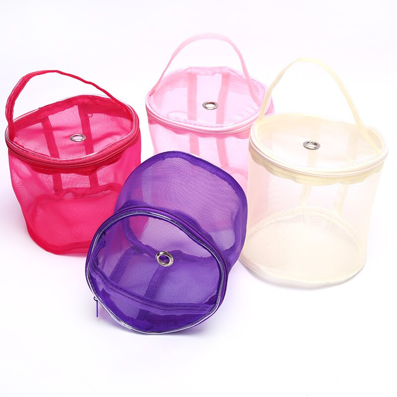 Mezgimo adatos Verpalai Tote Organizer Mezgimo siūlai Apvalus nėrimo krepšys „Pasidaryk pats“ vilnonis laikymo krepšelis Siuvimo įrankių priedai