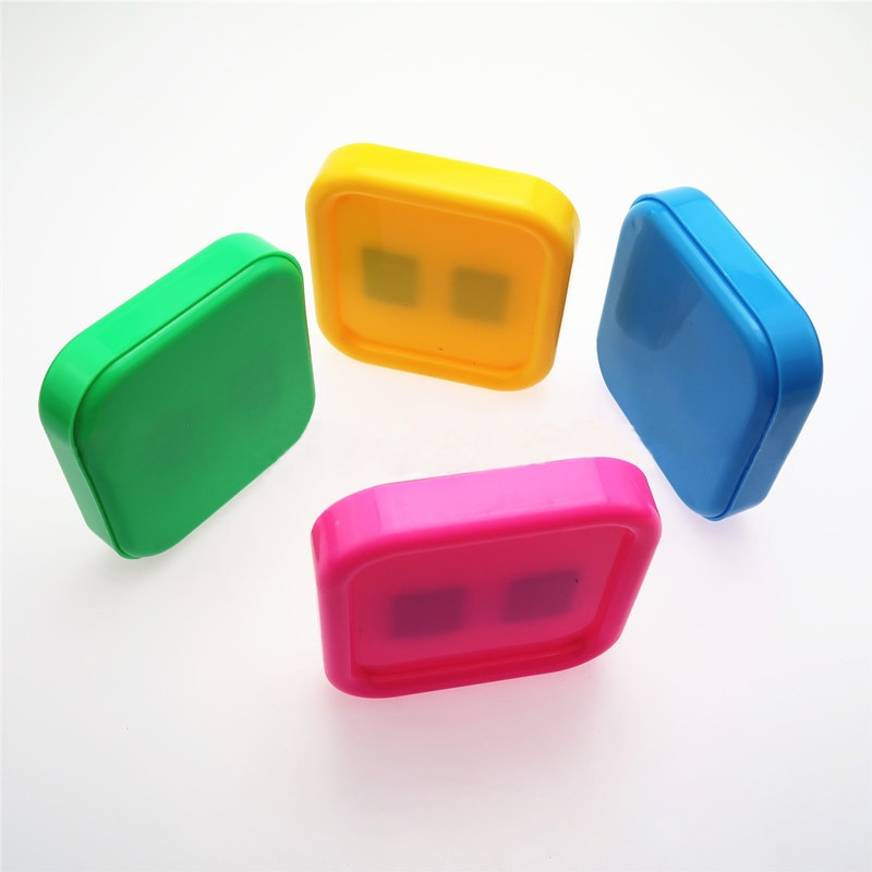 Magnetinė dėžutė „Pasidaryk pats“ drabužių laikymo smeigtukai Dėklas, apsaugantis nuo pametimo, kvadratinės laikymo dėžutės „pasidaryk pats“ kryželiu siuvinėjimo įrankių laikymas