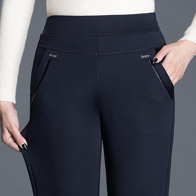 Γυναικείο ψηλόμεσο φλις παντελόνι με τσέπη